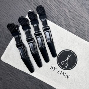 By Linn Crocodile clips, haar verdeelklemmen 4stuks
