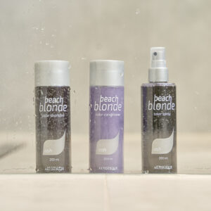 Beach blonde ash shampoo conditioner spray van artistique