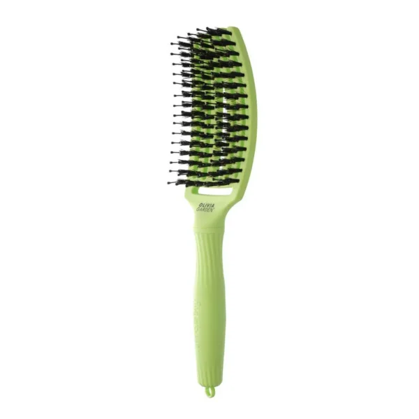 Olivia Garden Fingerbrush Care Iconic Dolce Vita - Green pistachio