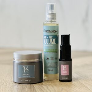 Volume trio voor elk haartype (cg) artistique youstyle groomy, chromalya air-fix en artistique volume powder