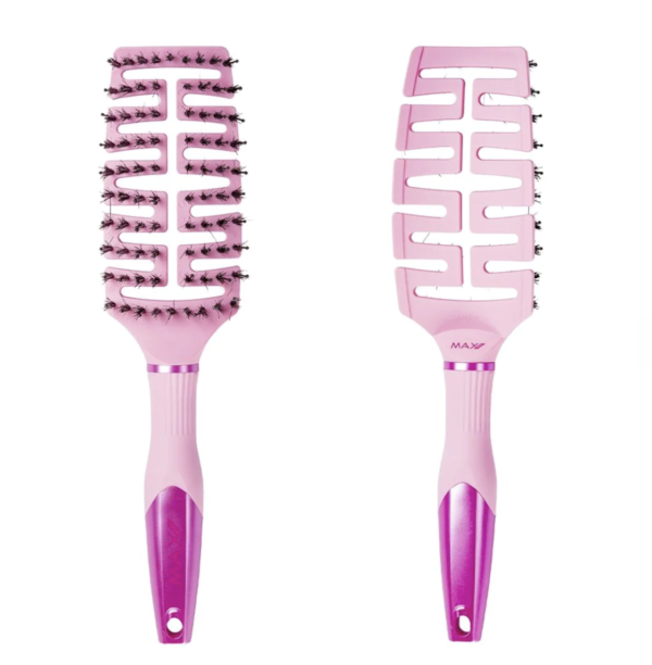 Max Pro Detangler Brush - Cherry Blossom by linn haarborstel kinderborstel
