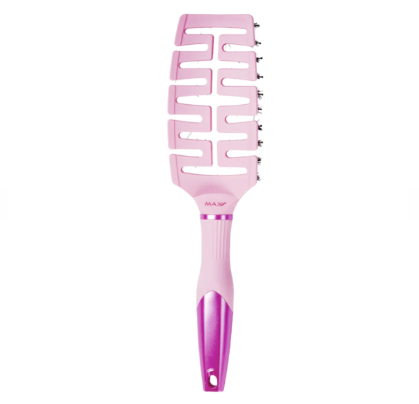 Max Pro Detangler Brush - Cherry Blossom by linn haarborstel kinderborstel