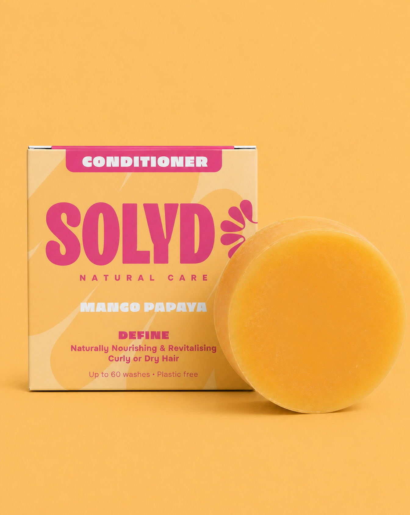Solyd (ShampooBars) Conditioner Bar Mango - Papaja
