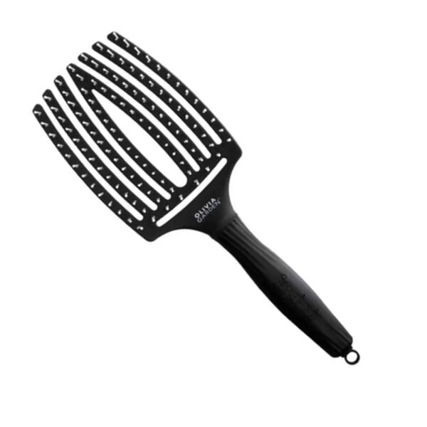 Large Combo zwart Olivia-Garden-Fingerbrush-Ionic-By Linn