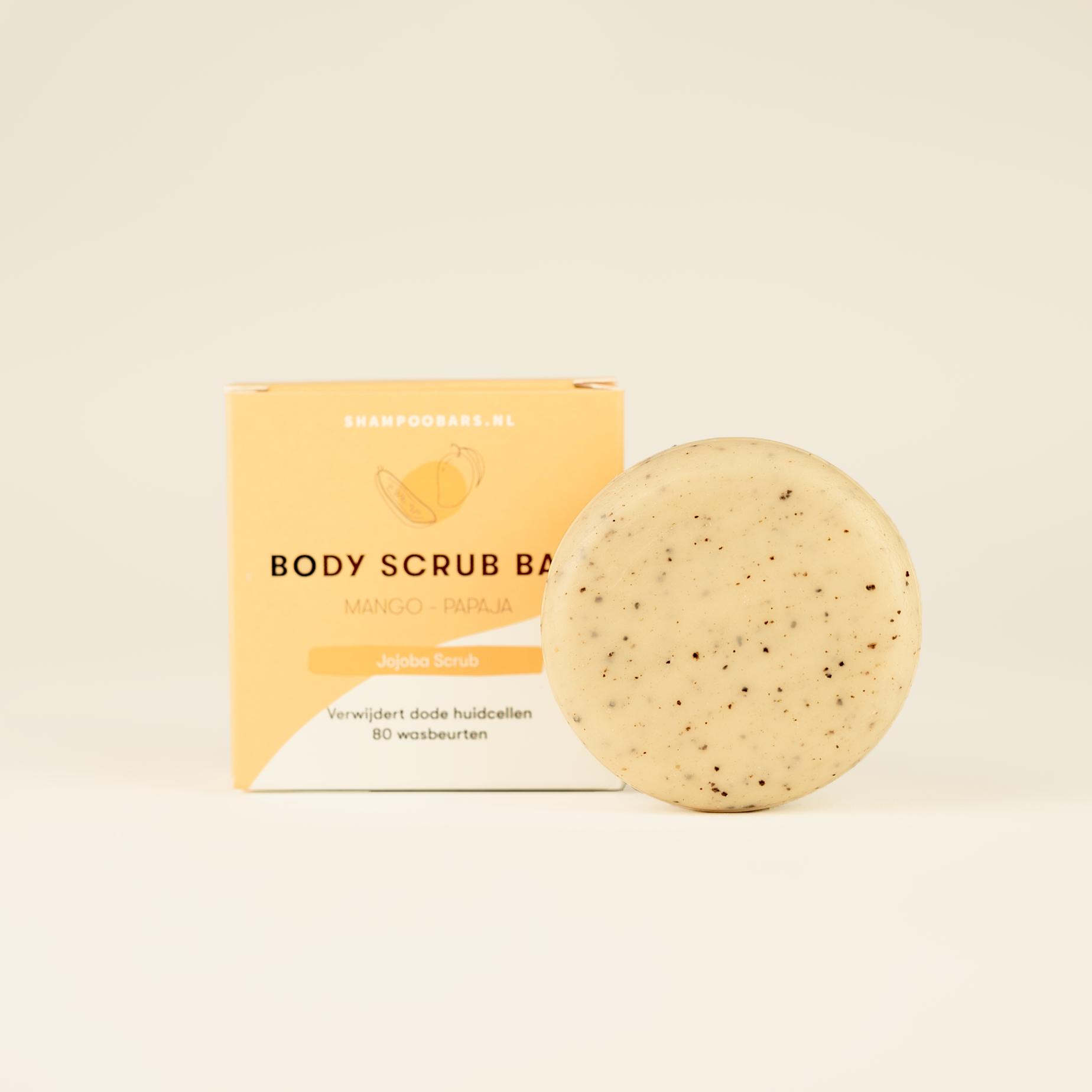 ShampooBars Body Scrub Bar Mango - Papaja by linn te koop