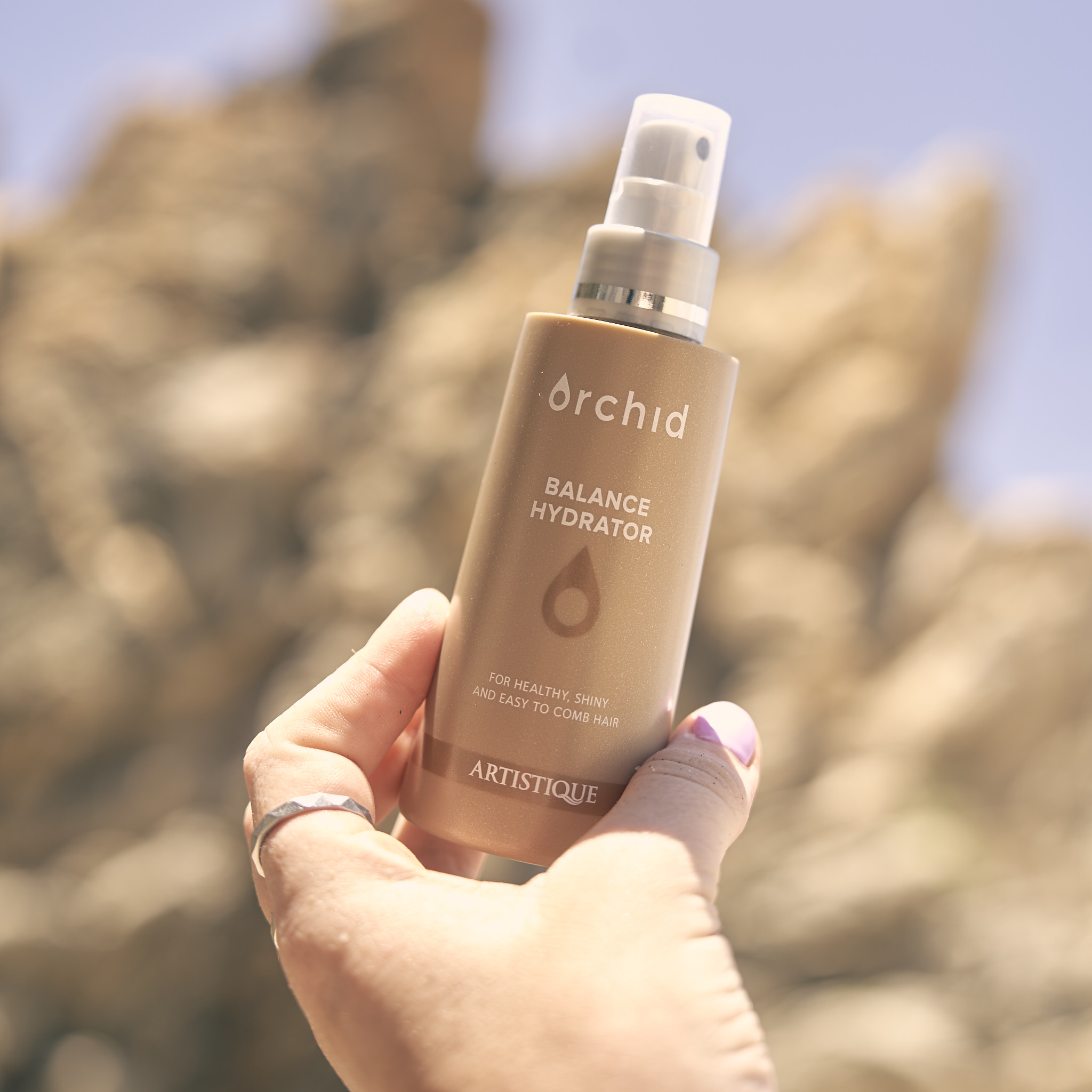 artistique orchid balance droog haar hydratatie by linn shampoo conditioner leave in serum