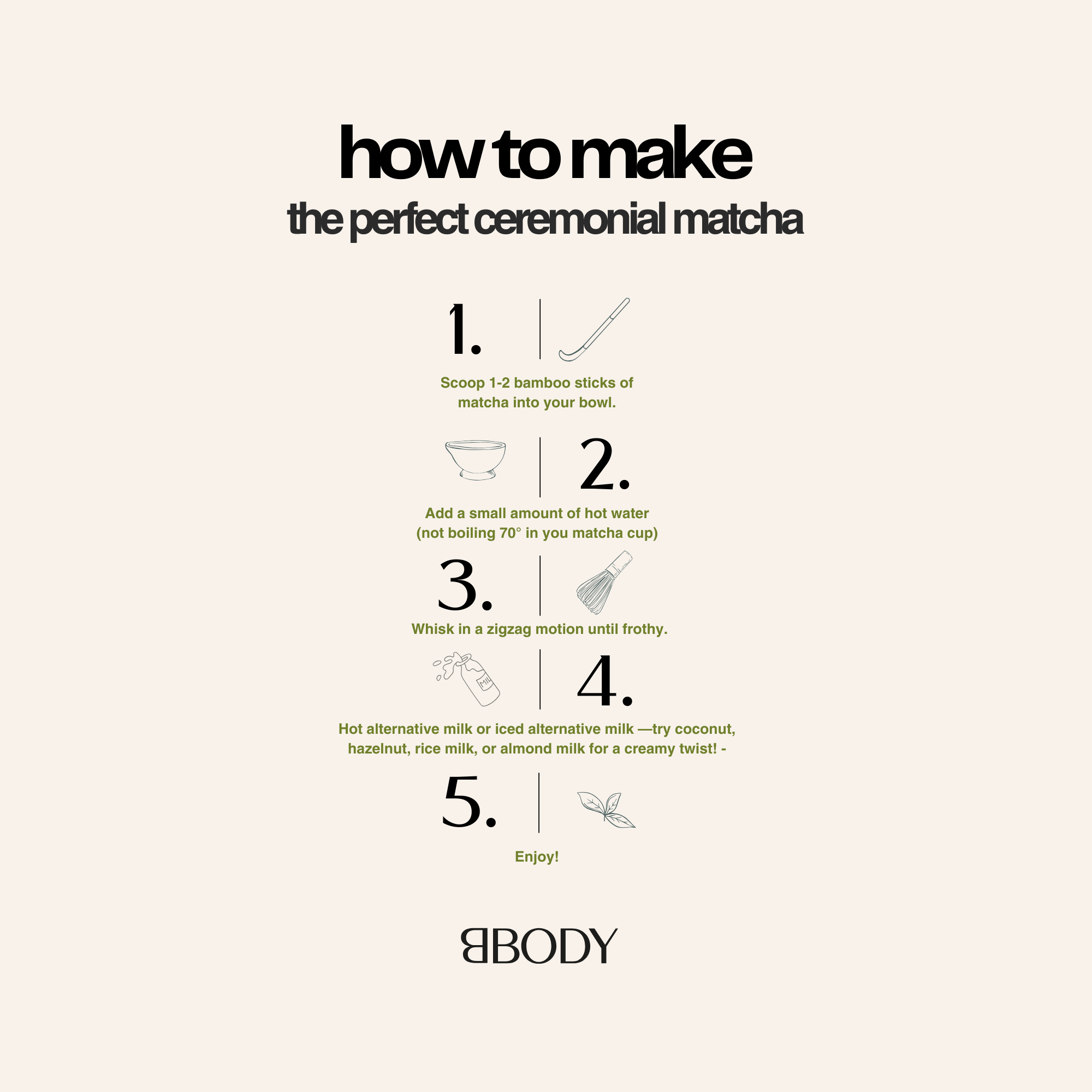 BBody Premium Ceremonial Matcha - Afbeelding 5