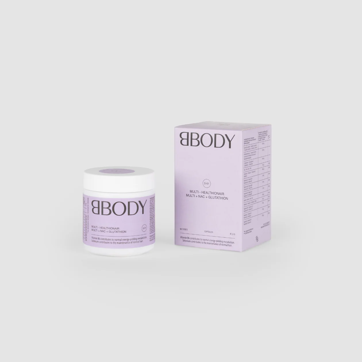 BBody Multi-Healthionair (tegen vermoeidheid en sterker haar) - Afbeelding 2